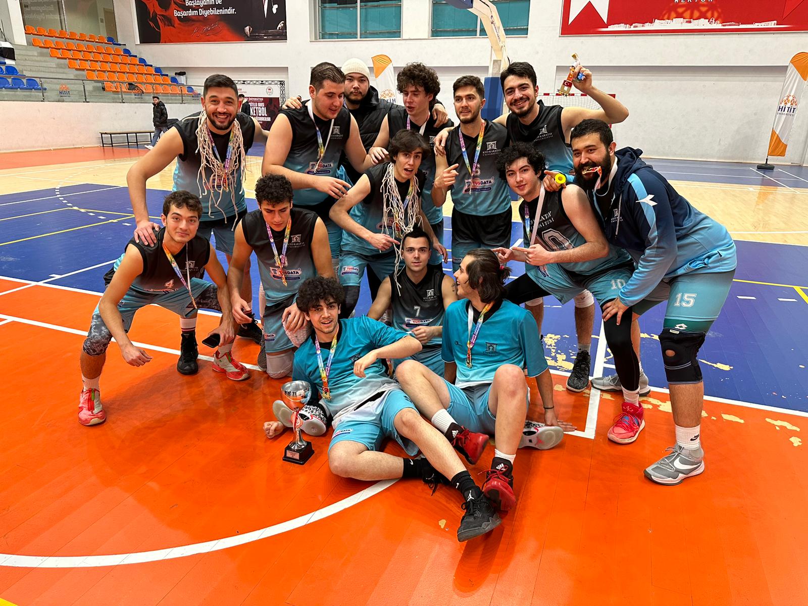 Champion Karatay Men's Basketball Team - 1