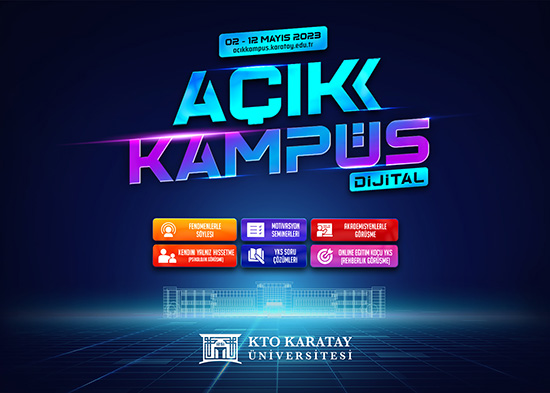 KTO Karatay’ın Kapıları “Açık Kampüs Dijital” Projesi ile Liseli Öğrencilere Açılıyor